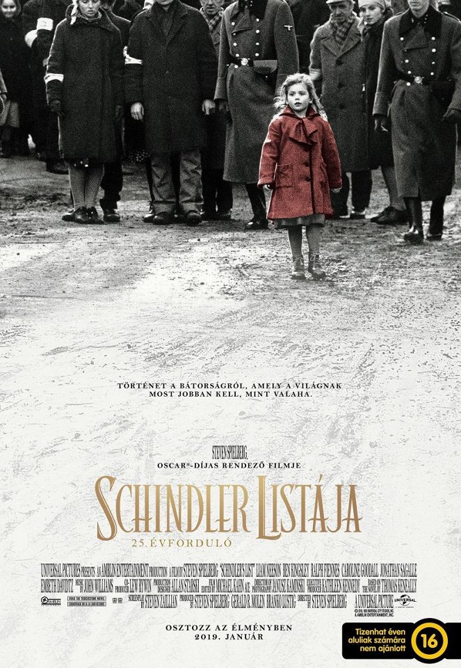 Schindler listája - Plakátok
