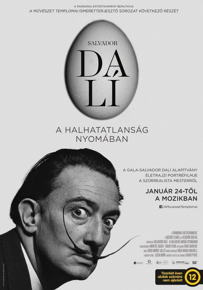 A művészet templomai: Salvador Dalí - A halhatatlanság nyomában - Plakátok