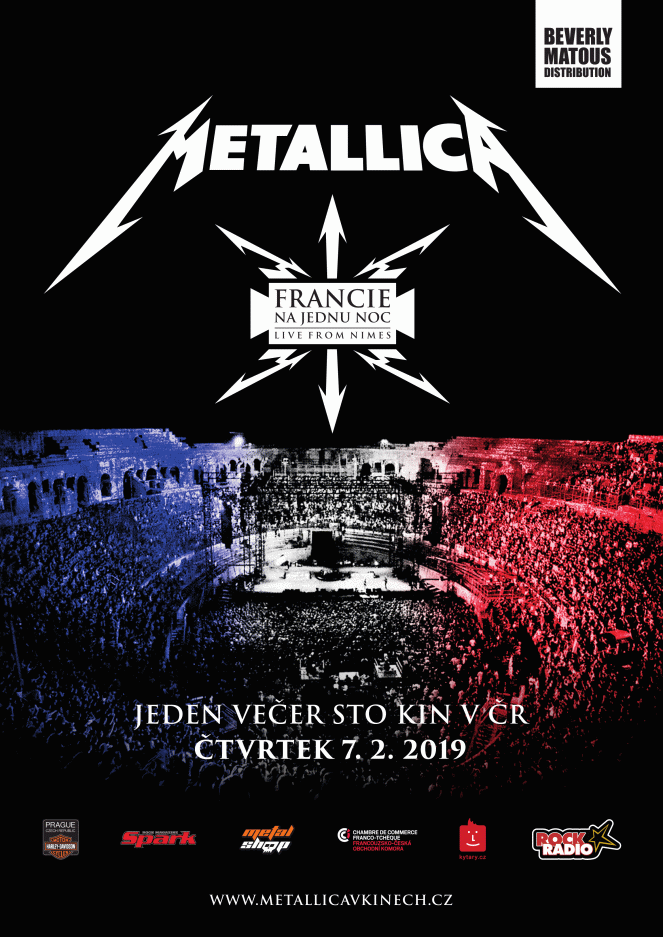 Metallica - koncert v Nimes - Plakáty