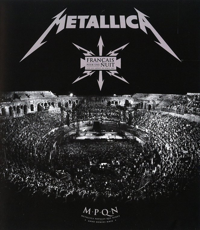 Metallica - Français pour une nuit - Carteles
