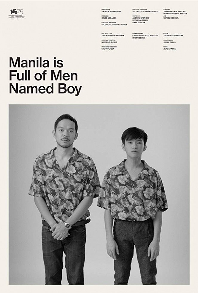 Manila Is Full of Men Named Boy - Plakate