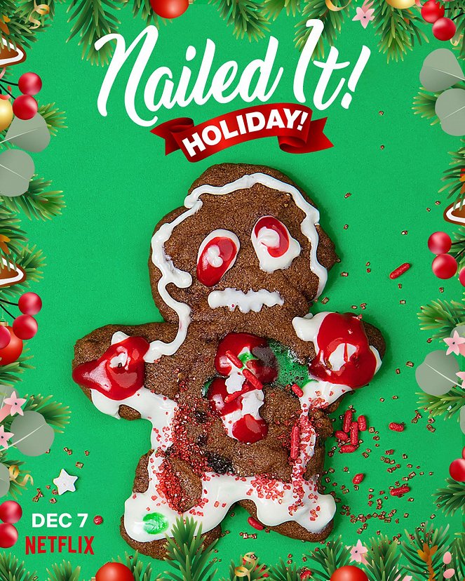 Nailed It! Holiday! - Affiches