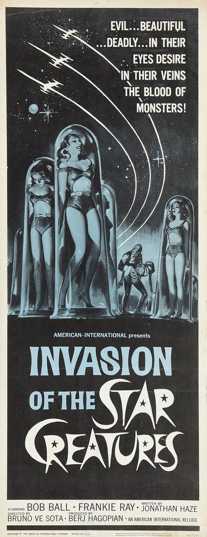 Invasion of the Star Creatures - Posters