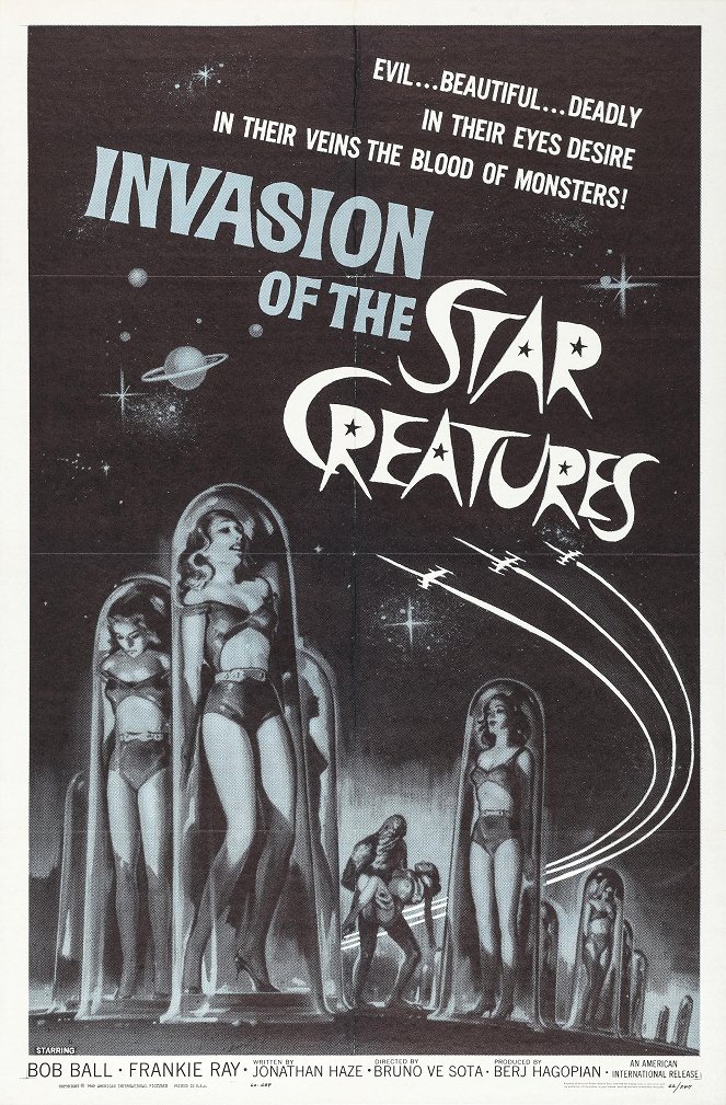 Invasion of the Star Creatures - Plakate