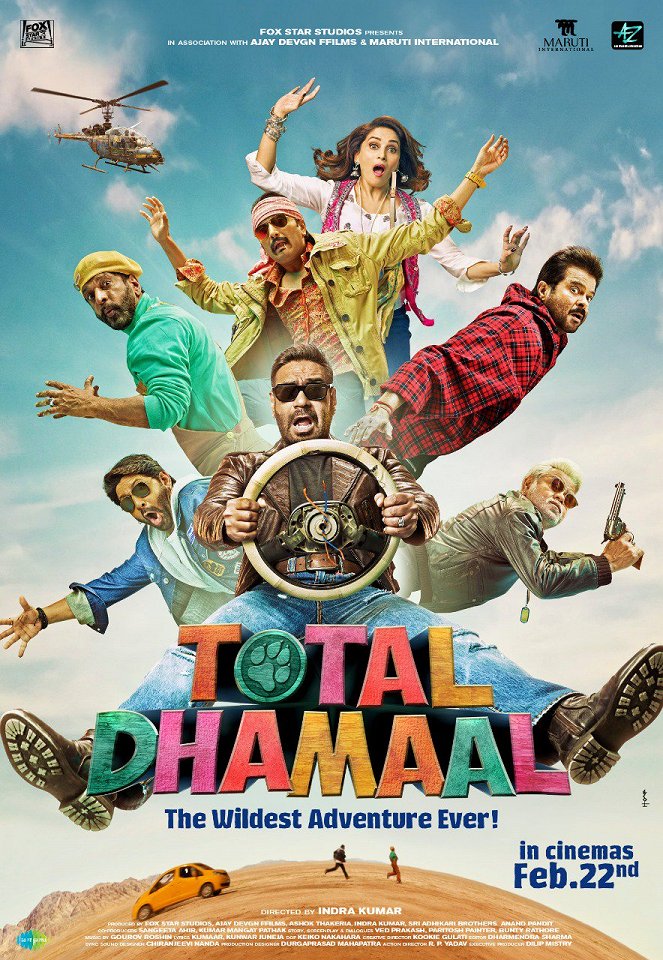 Total Dhamaal - Posters