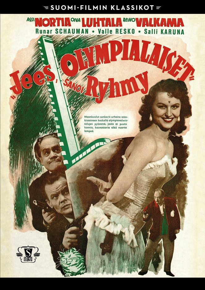 "Jees, olympialaiset", sanoi Ryhmy - Plagáty