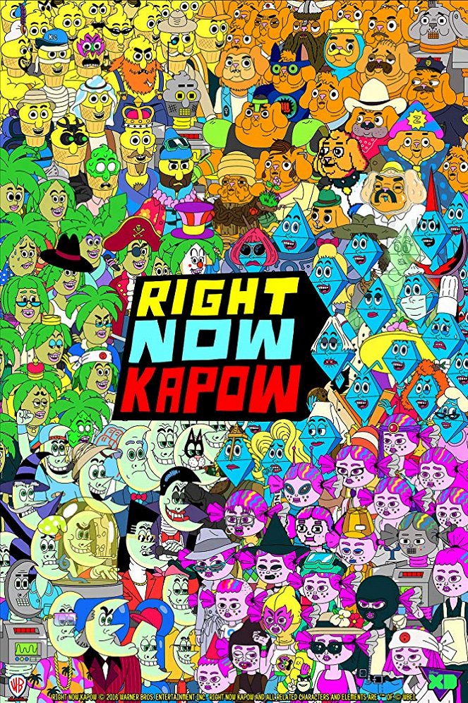 Right Now Kapow - Affiches