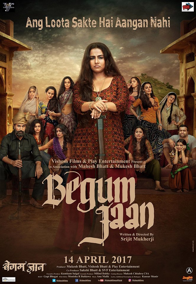 Begum Jaan - Carteles