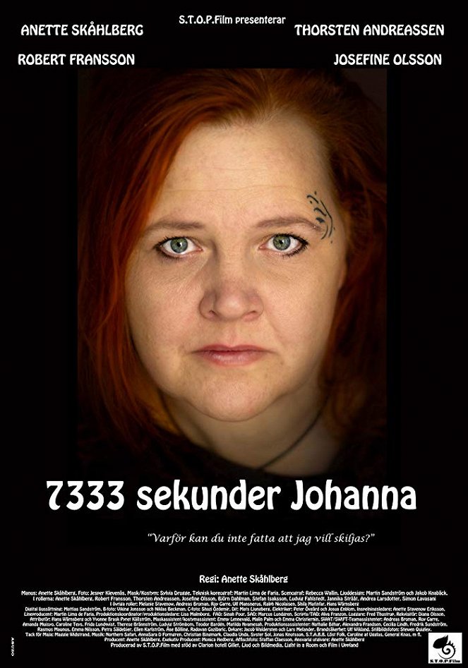 7333 sekunder Johanna - Julisteet