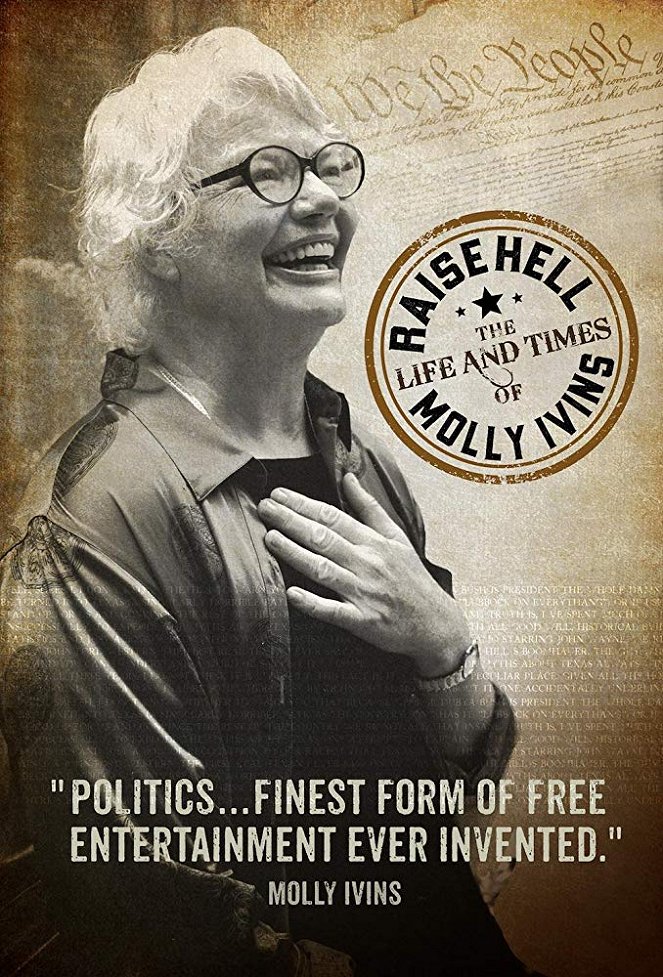 Raise Hell: The Life & Times of Molly Ivins - Cartazes