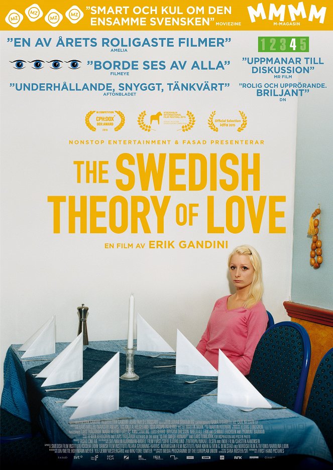 Švédská teorie lásky - Plagáty
