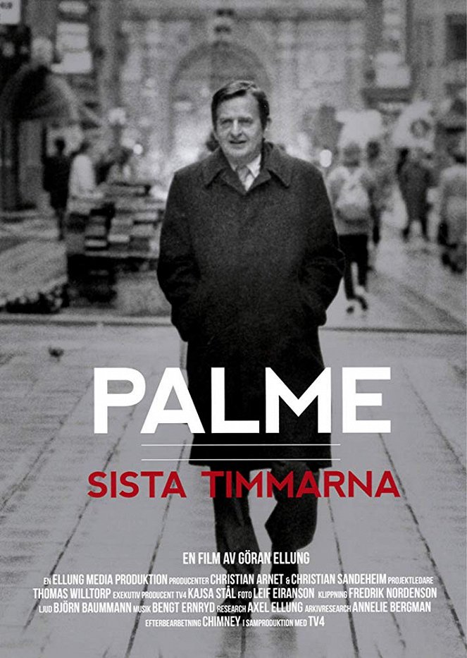 Palme - sista timmarna - Carteles