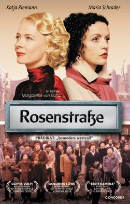 Rosenstrasse - Carteles