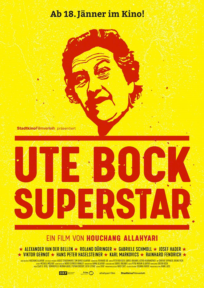 Ute Bock Superstar - Plagáty
