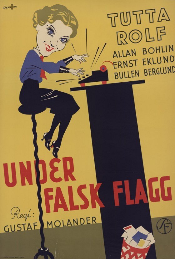 Under falsk flagg - Plakate