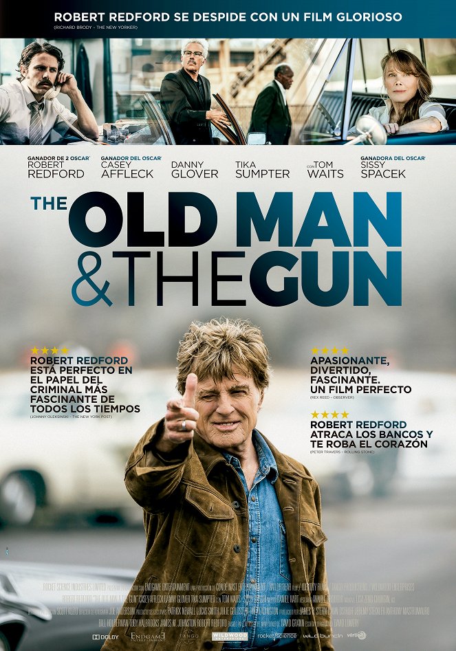 The Old Man and the Gun - Carteles