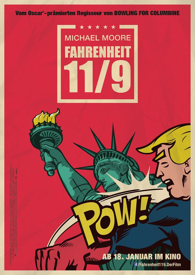 Fahrenheit 11/9 - Plakate