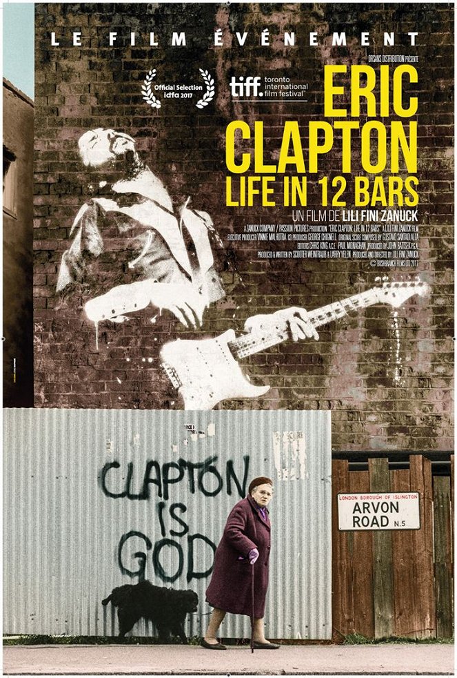 Eric Clapton : Life in 12 Bars - Affiches