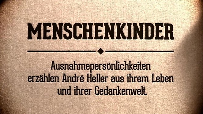 André Hellers Menschenkinder - Plakáty