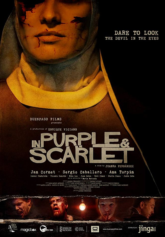 De púrpura y escarlata - Posters