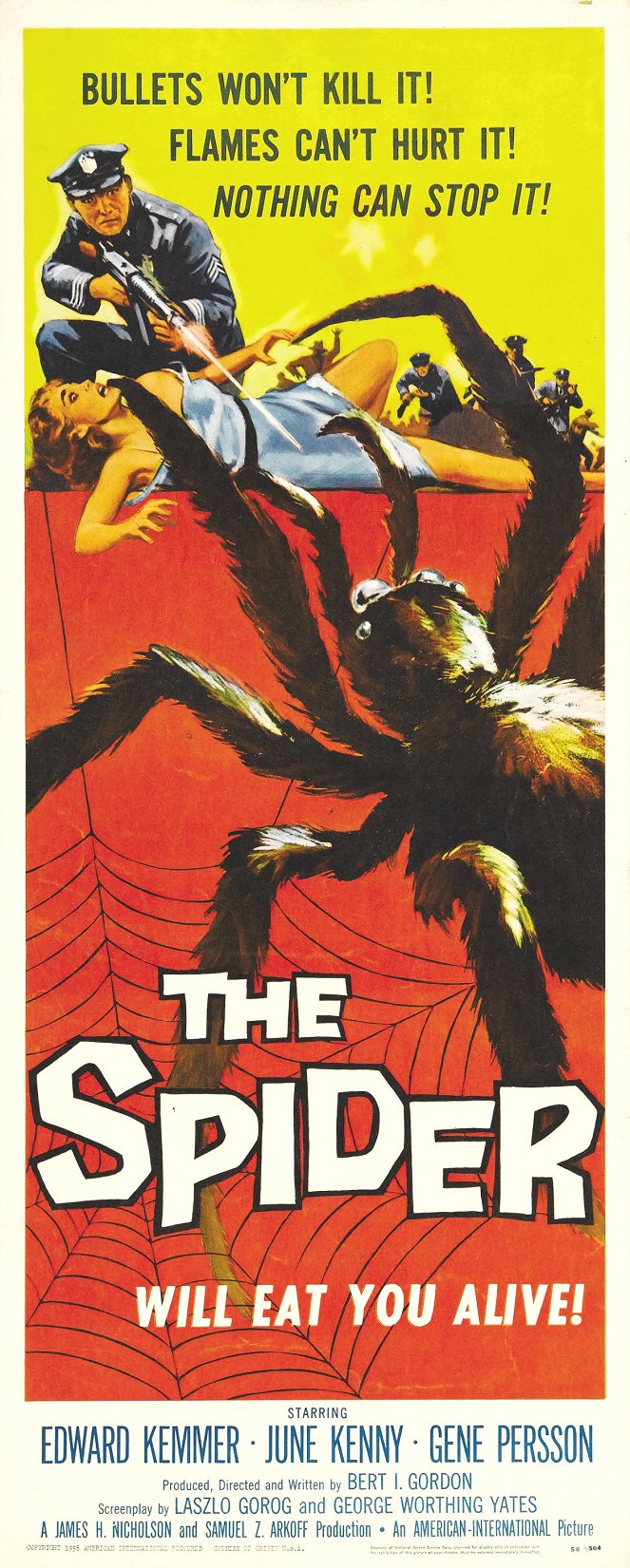 Země versus pavouk - Plakáty