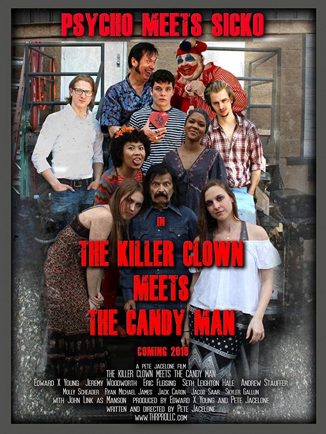 The Killer Clown Meets the Candy Man - Cartazes