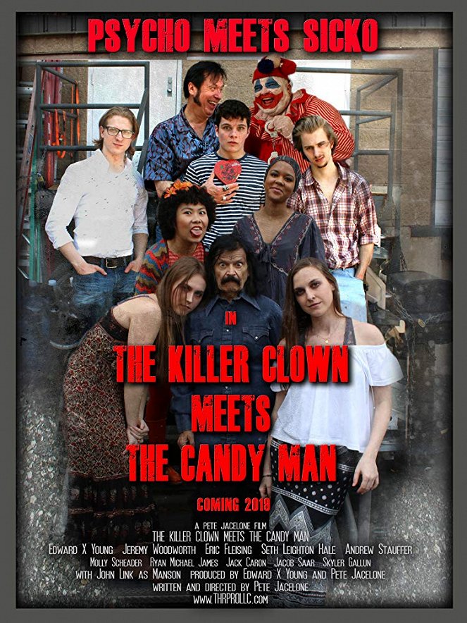 The Killer Clown Meets the Candy Man - Plakate