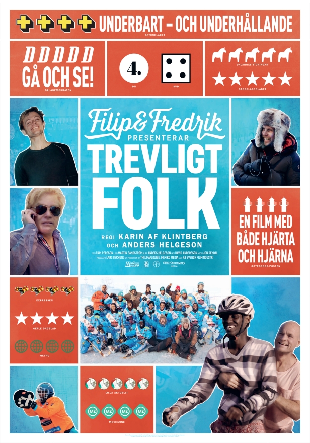 Filip & Fredrik presenterar Trevligt folk - Cartazes