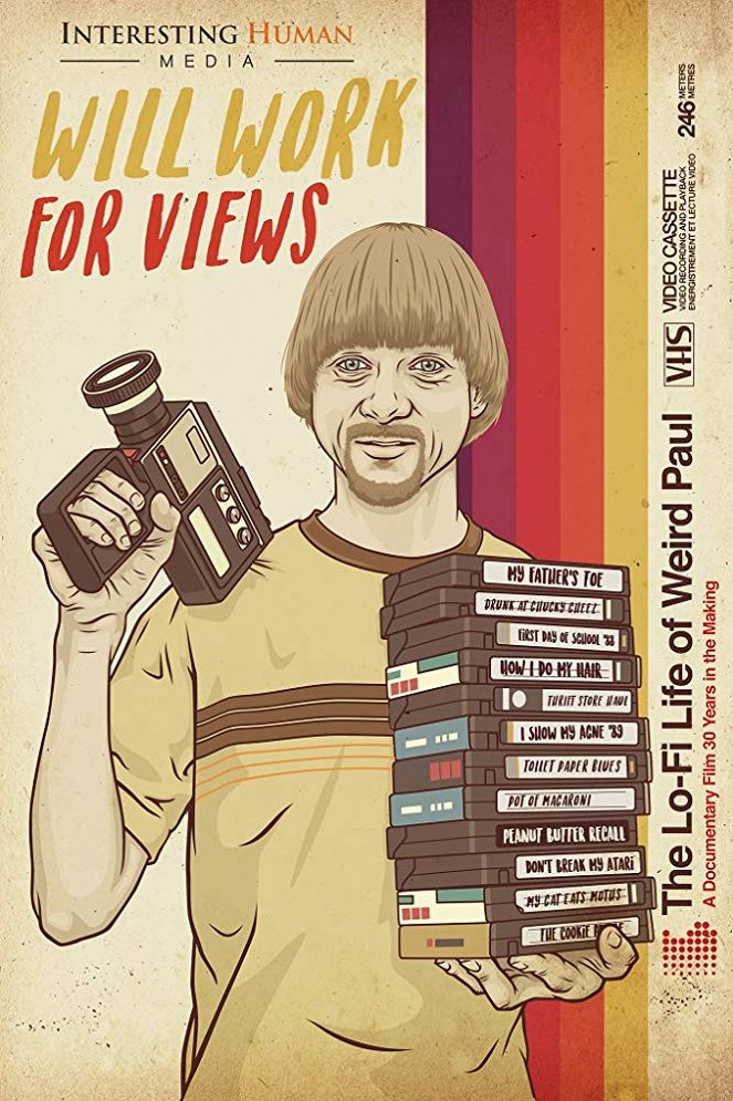 Will Work for Views: The Lo-Fi Life of Weird Paul - Plakate