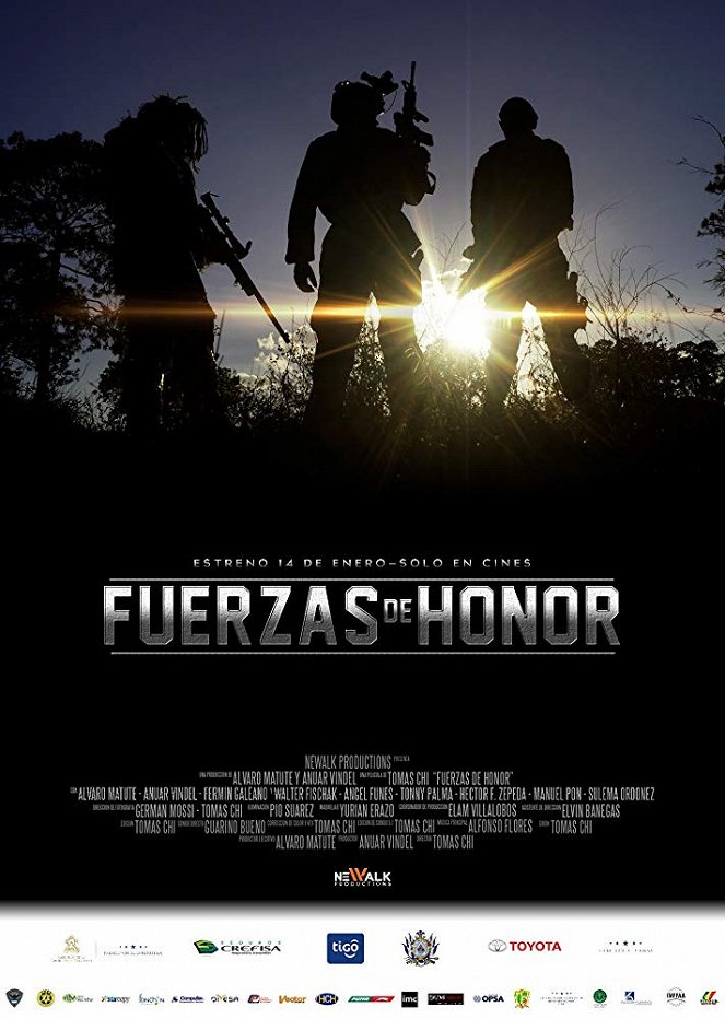 Fuerzas de Honor - Plakáty