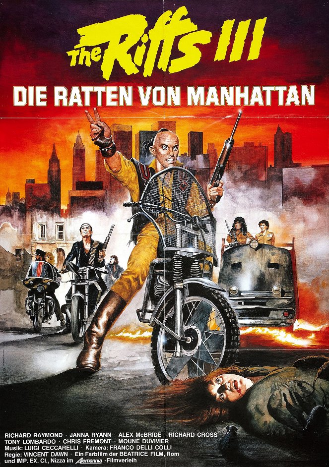 Riffs III - Die Ratten von Manhattan - Plakate