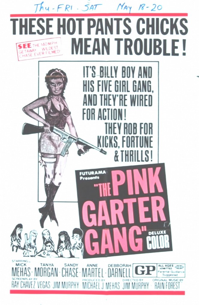 The Pink Garter Gang - Julisteet