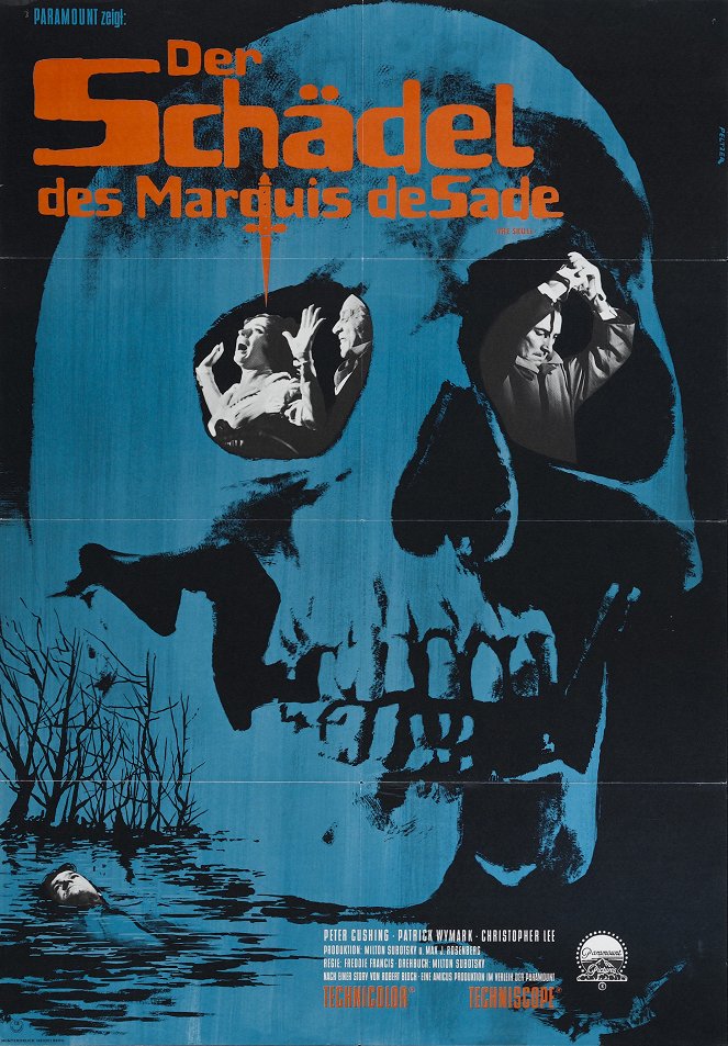 Der Schädel des Marquis de Sade - Plakate