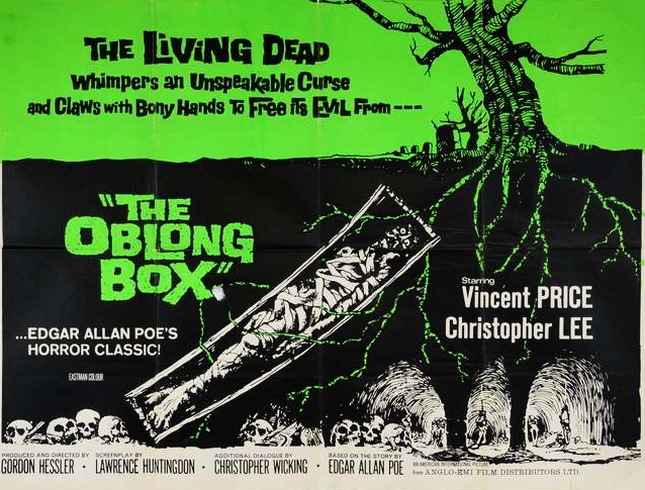 The Oblong Box - Plagáty