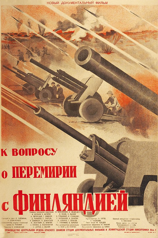 A Propos of the Truce with Finland - Posters