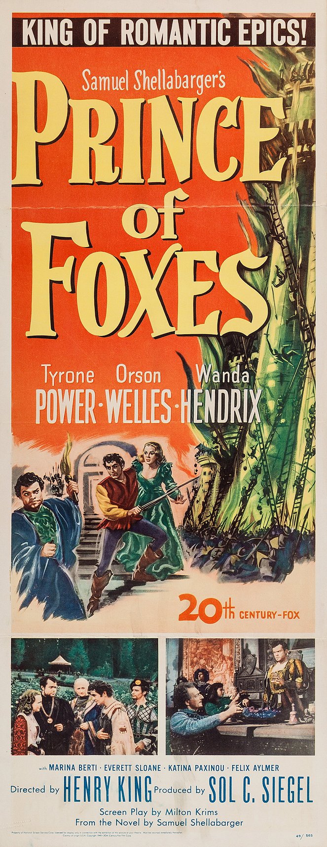 Prince of Foxes - Plakátok