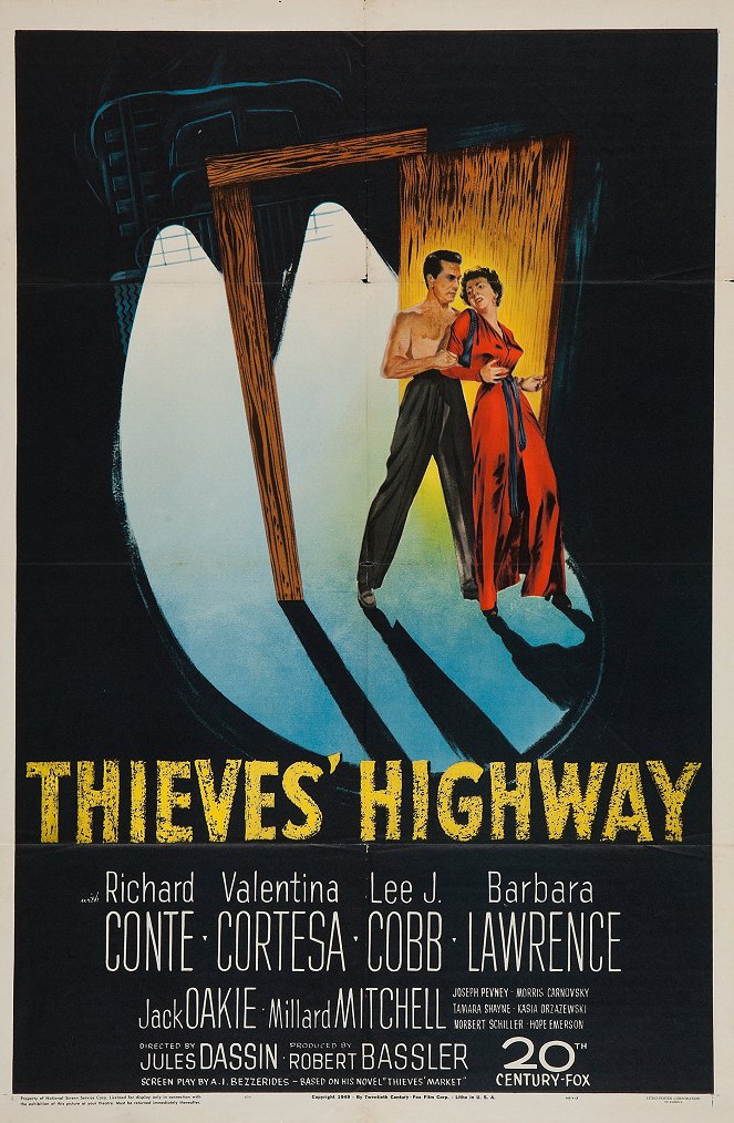 Thieves' Highway - Affiches