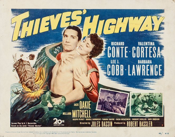 Thieves' Highway - Affiches