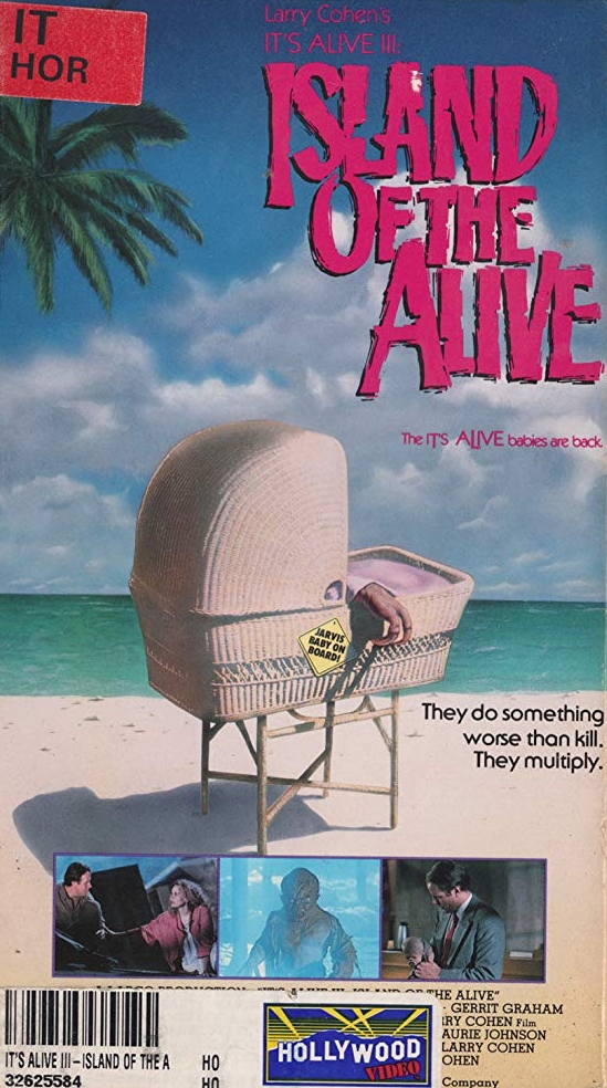It's Alive III: Island of the Alive - Plakátok