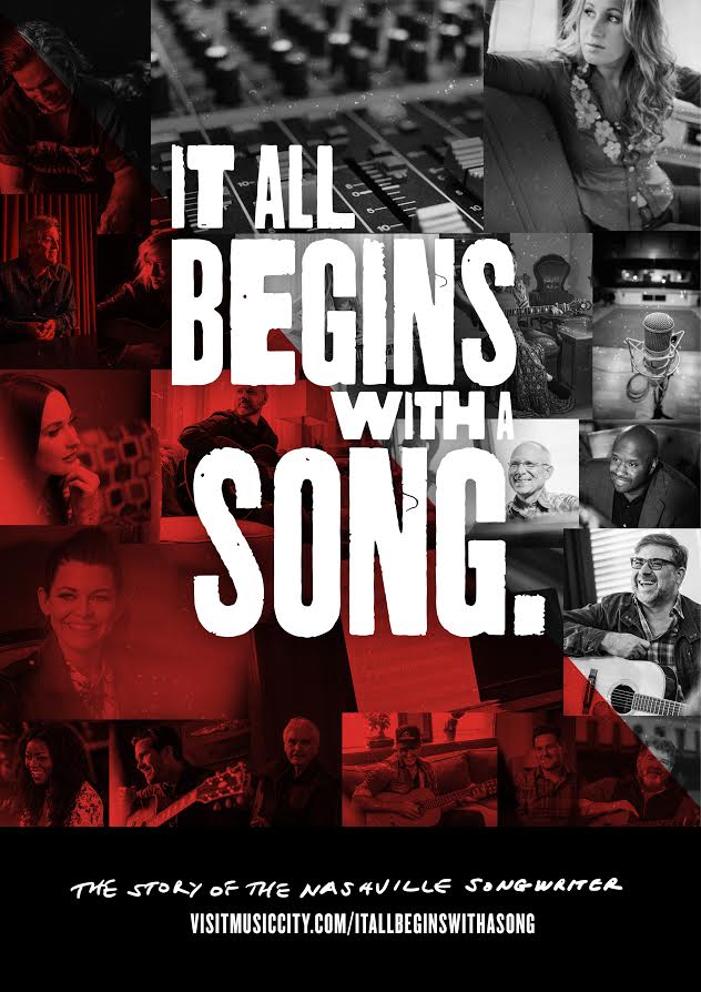 It All Begins with a Song: The Story of the Nashville Songwriter - Plagáty