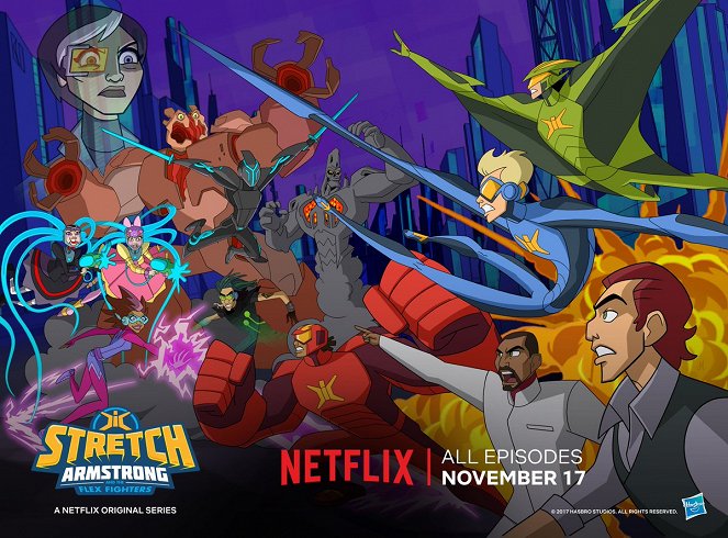 Stretch Armstrong und die Flex Fighters - Season 1 - Plakate