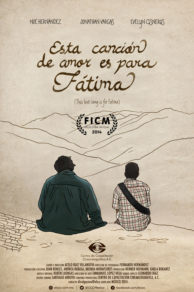 Esta canción de amor es para Fátima - Posters