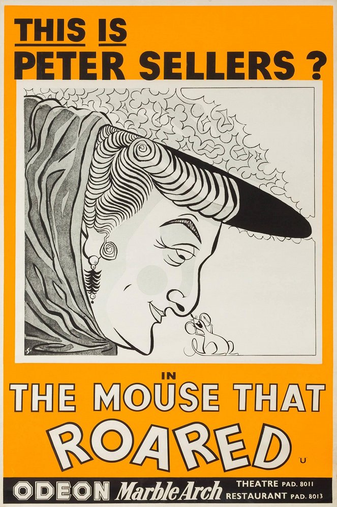 Die Maus, die brüllte - Plakate