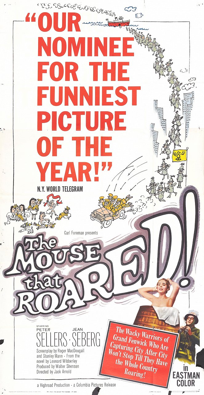 The Mouse That Roared - Posters