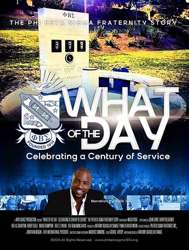 What of the Day: Celebrating a Century of Service, the Phi Beta Sigma Fraternity Story - Julisteet