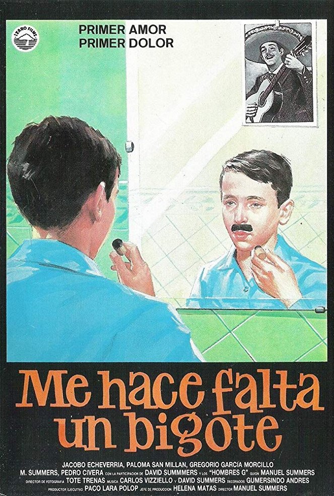 Me hace falta un bigote - Plakátok