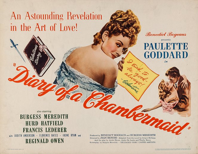 The Diary of a Chambermaid - Plakate