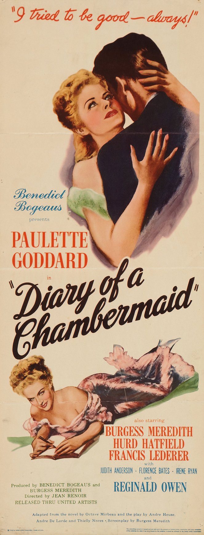 The Diary of a Chambermaid - Plakaty