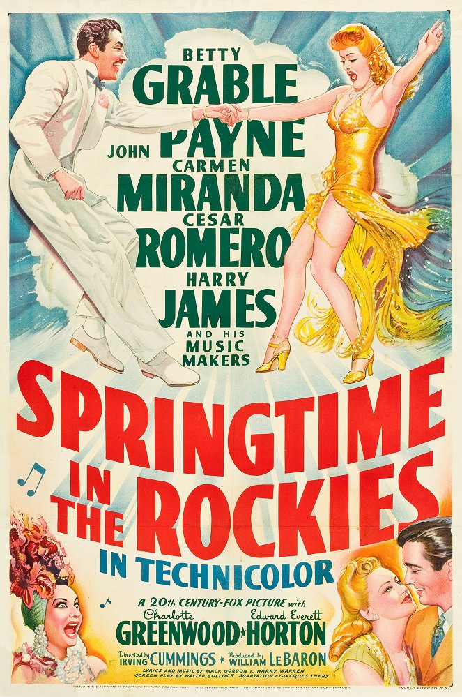 Springtime in the Rockies - Plakate