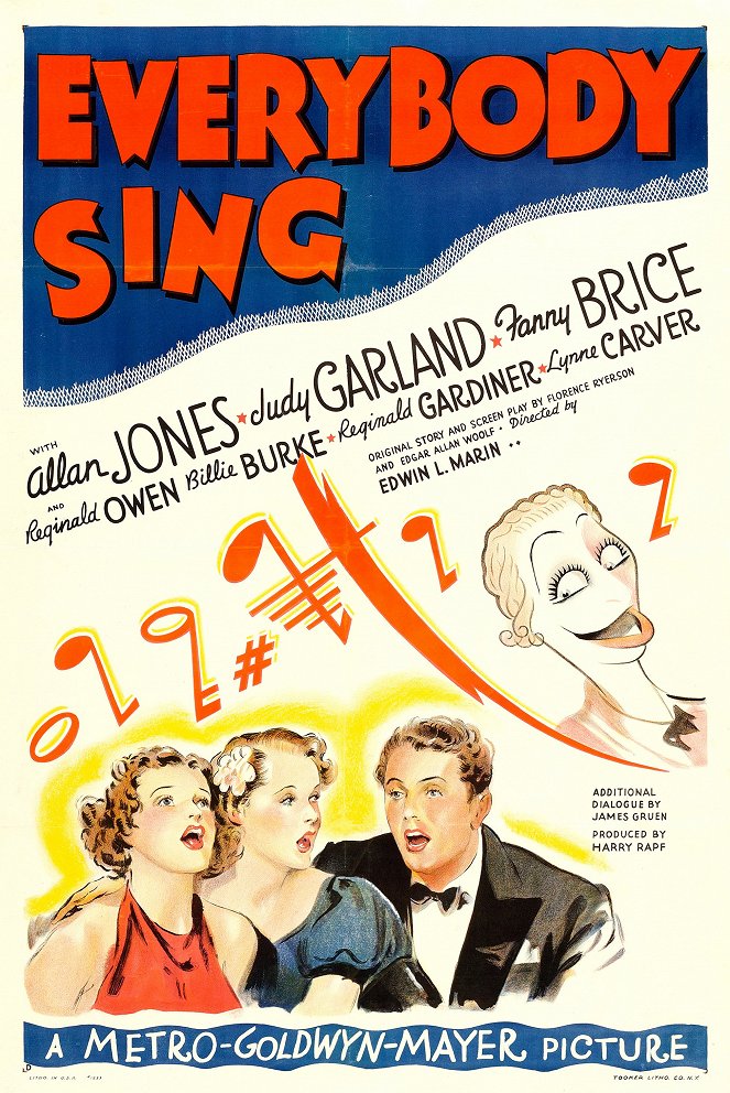 Everybody Sing - Affiches
